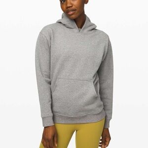 Lululemon All Yours Hoodie Heathered Core Medium Grey Small